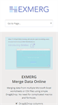 Mobile Screenshot of exmerg.com